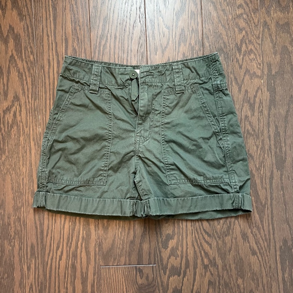 Calvin Klein Olive Utility Cargo Shorts